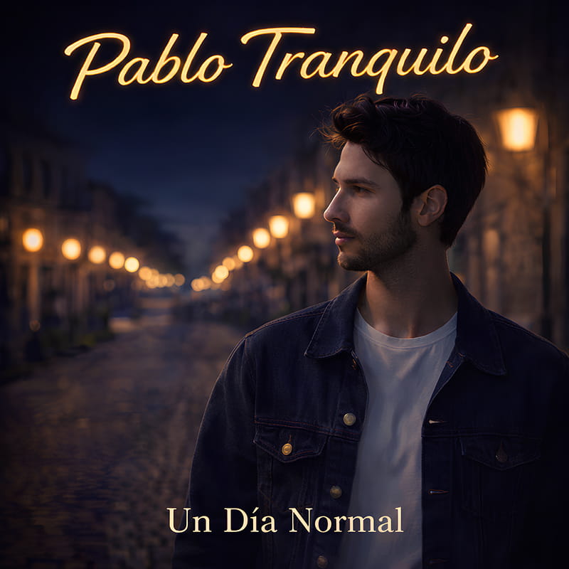 Un Día Normal album cover by Pablo Tranquilo